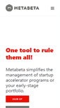 Mobile Screenshot of metabeta.com